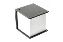 Lampada da facciata LEO, E27, MAX. 18W, IP54, AC220-240V, 50/60Hz, nero