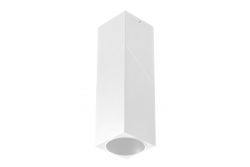 Lampada da soffitto VIRGO, max. 250V, 50/60Hz, 57x57x152mm, IP20, max. 20W, Quadrata, Bianca