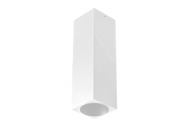 Lampada da soffitto VIRGO, max. 250V, 50/60Hz, 57x57x152mm, IP20, max. 20W, Quadrata, Bianca