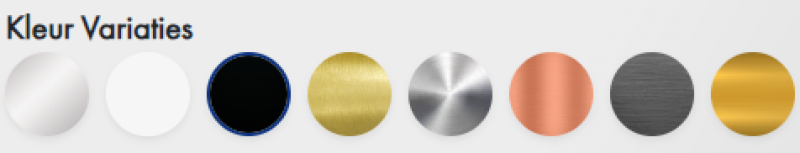 Waterevolution Flow miscelatore termostatico per doccia a tre vie con doccetta e soffione in rame da 250mm T131TN25CPE