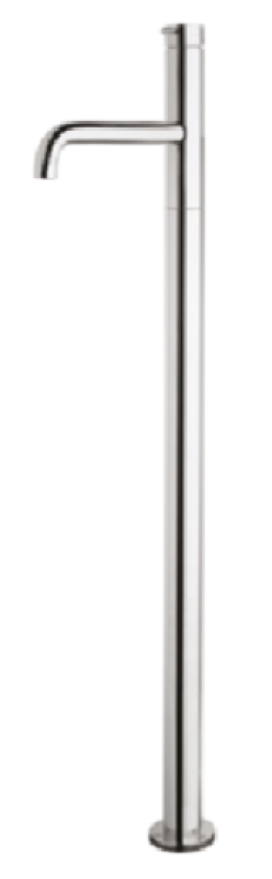 Waterevolution Flow rubinetto da bagno indipendente gun metal T134GME