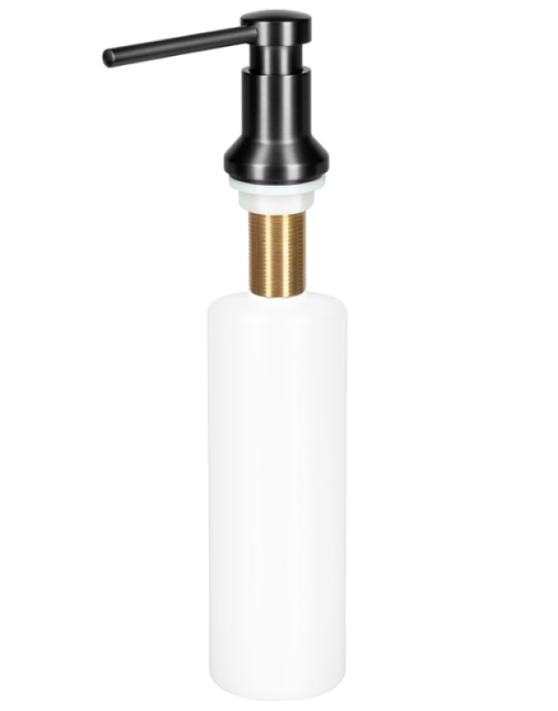 Ausmann Turt Dispenser per Sapone da Incasso in Metallo Gun Ricaricabile dall'Alto 1208969721