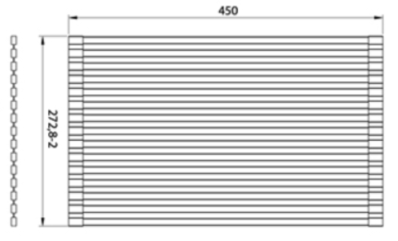 Ausmann Turt Rullo di Rame per Lavello 28x45 cm 1208969724