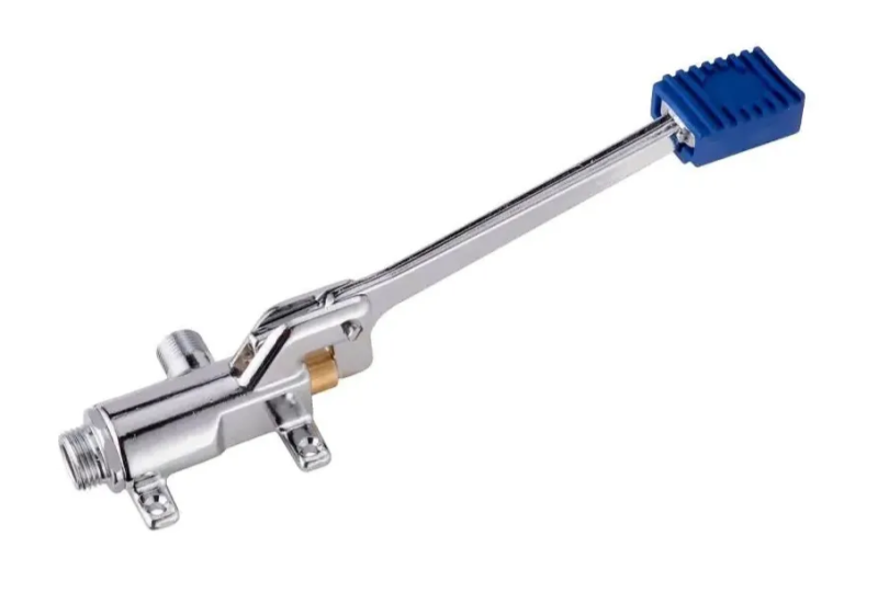 PB Pedal Line Pedale a pedale cromato per montaggio a pavimento o a parete 1208969729