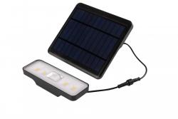 Lampada solare con sensore di movimento e crepuscolare DAVOS, LED, 1000lm, 4000K, 2000mAh, IP54, nero