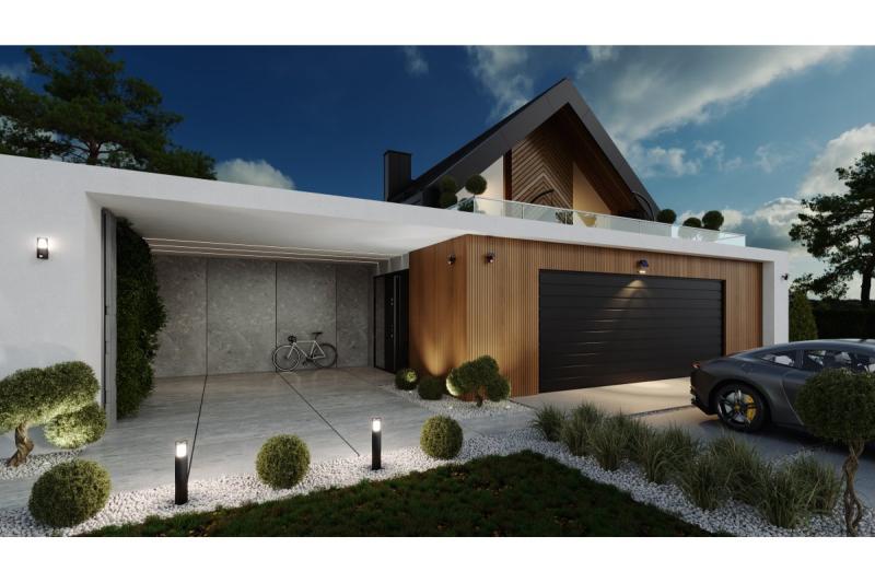 Lampada solare con sensore di movimento e crepuscolare DAVOS, LED, 1000lm, 4000K, 2000mAh, IP54, nero