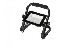 NELI Proiettore Portatile, LED, 30W, 2700lm, 6400K, AC220-240V, IP65, cavo 1.5m