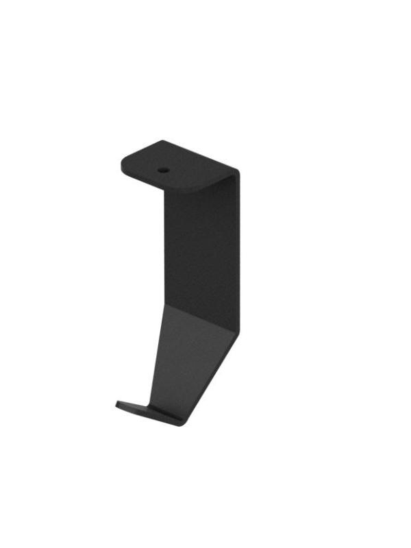 Set di binari da cucina Epka Luxion 80 cm con accessori in metallo con fissaggio nascosto Nero 1208969982