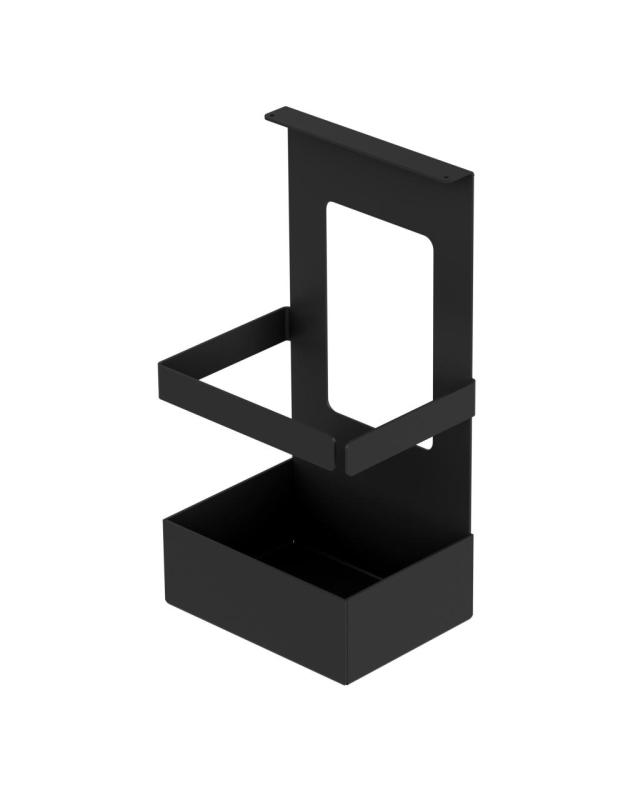 Epka Luxion Set Binari da Cucina 80 cm con Accessori Metallo con Fissaggio Nascosto Nero 1208969994