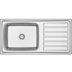 Banka Centurio 100-50 Lavello in acciaio inox da incasso 100x50 cm con sgocciolatoio 1208970030