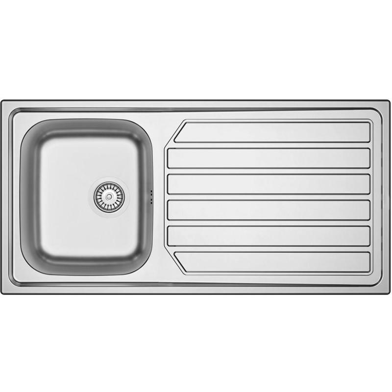 Banka Centurio 100-34 Lavello in acciaio inox da incasso 100x50 cm con sgocciolatoio 1208970033