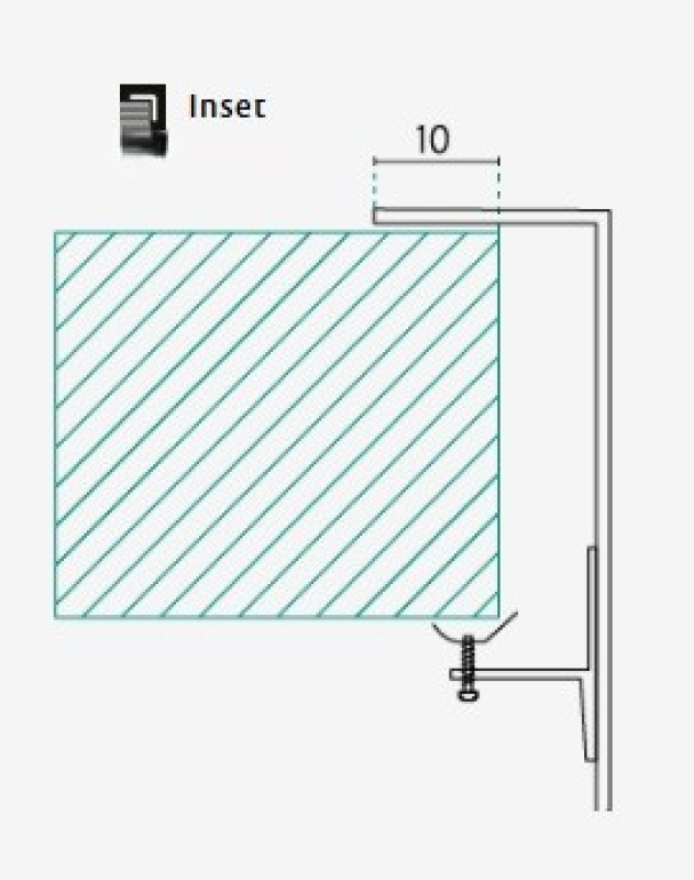 Banka IB1530 Lavello in Acciaio Inox 168 x 318 mm Montaggio Sopra Piano e Filotop 1208970043