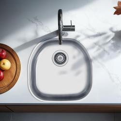 Banka Denver Lavello in acciaio inox 41 x 41 cm Sottopiano 1208970049