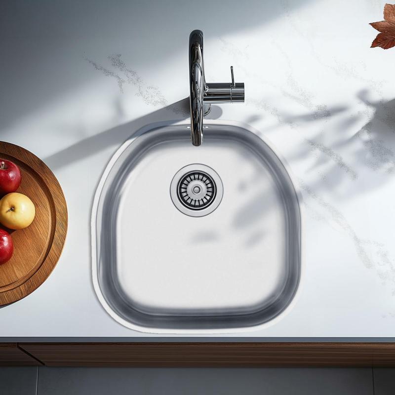 Banka Denver Lavello in acciaio inox 41 x 41 cm Sottopiano 1208970049