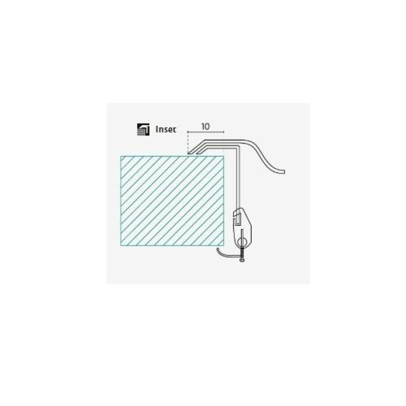 Banka Diplomat Lavello doppio in acciaio inox da incasso 80x44 cm 1208970059