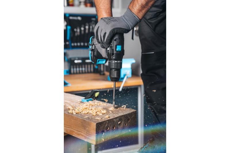 HÖGERT potente avvitatore a batteria 18V per legno e metallo