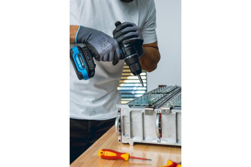 HÖGERT potente avvitatore a batteria 18V per legno e metallo