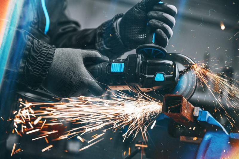 HÖGERT Smerigliatrice angolare senza fili 125MM 18V - senza batteria