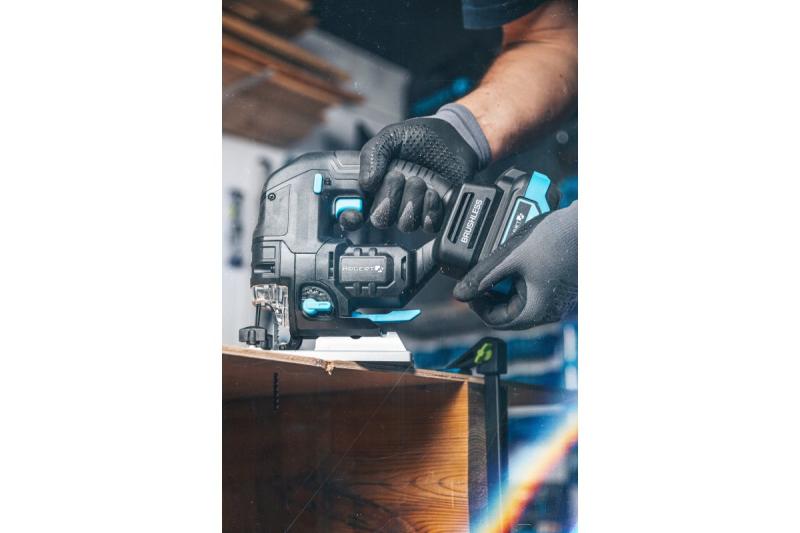 HÖGERT sega a gattuccio a batteria, 18V, impugnatura antivibrazione - senza batteria