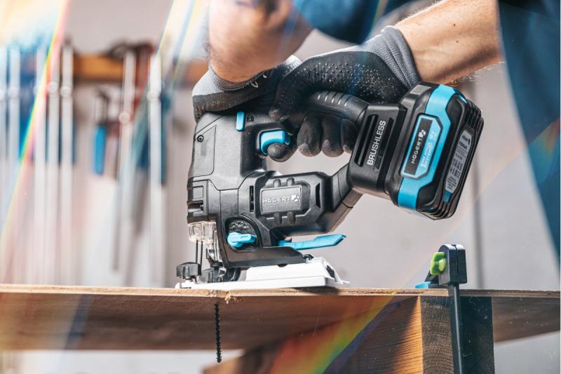 HÖGERT sega a gattuccio a batteria, 18V, impugnatura antivibrazione - senza batteria