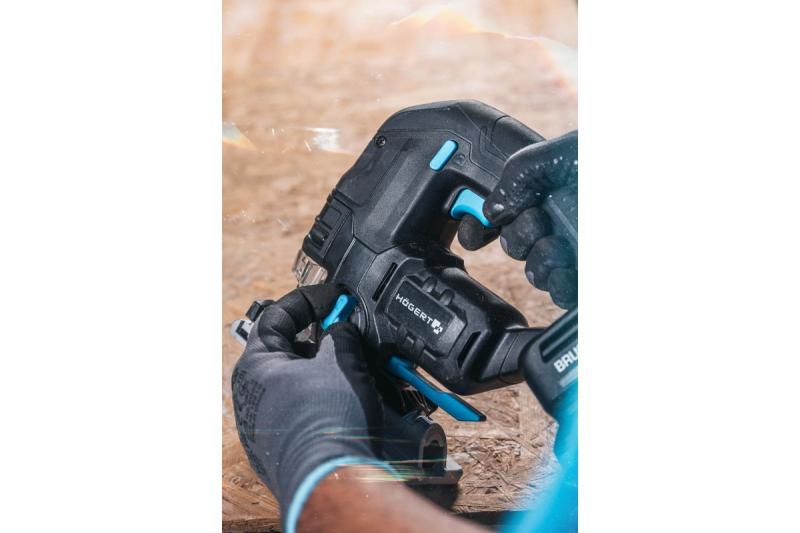 HÖGERT sega a gattuccio a batteria, 18V, impugnatura antivibrazione - senza batteria