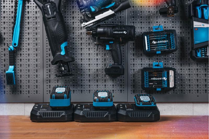 HÖGERT batteria ricaricabile 2 Ah 18 V