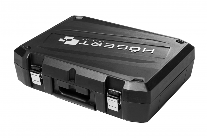 HÖGERT set avvitatore a impulsi a batteria, senza spazzole, 18V, con batteria, caricabatterie.