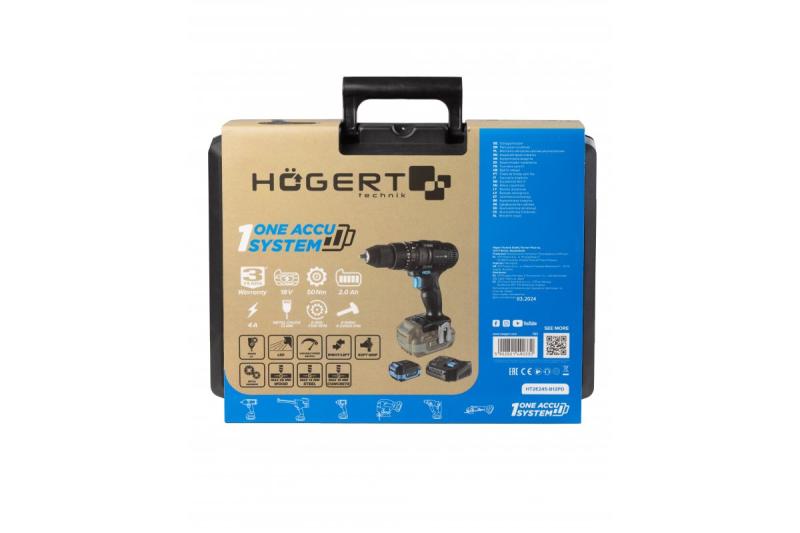 Trapano avvitatore a percussione senza fili 18V