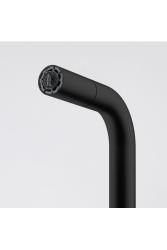 Franke Lina U Rubinetto da Cucina Nero con Bocca Estraibile 115.0728.477