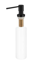 Distributore di Sapone da Incasso Ausmann Lirio Antracite Riempibile dall'Alto 1208971204