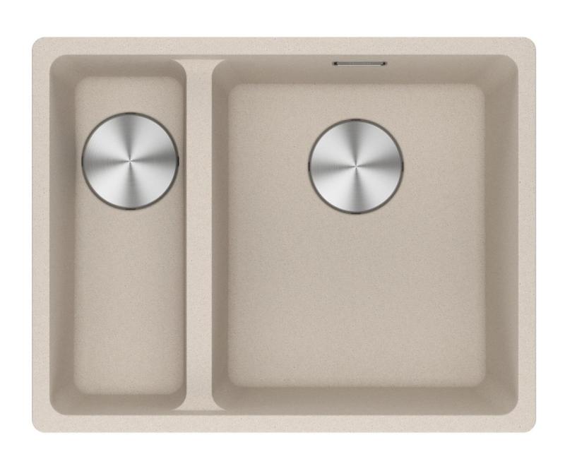 Franke Maris MRG 160-34-15 Fragranite Coffee cream lavello Destra sottotop 125.0725.662