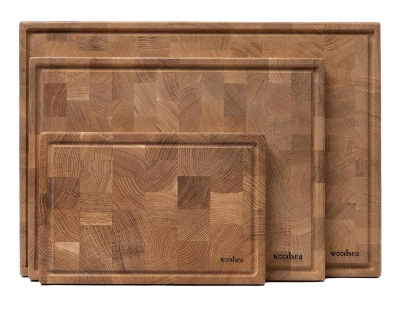 Woodsea Woodstone Oak S - Tagliere in Legno di Quercia 30x20cm 1208971356