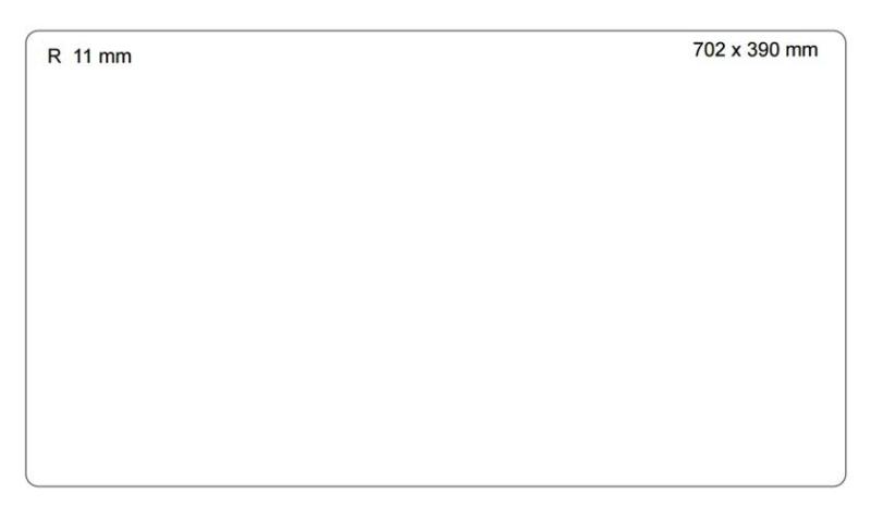 Lavello sottopiano Quadri Newport II Doppio in Granito Grigio 702 x 390 mm con tappo dorato 1208971380