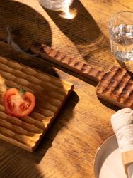 Dune di Woodsea Oak - Tavola di servizio in quercia 70x10cm 1208971447