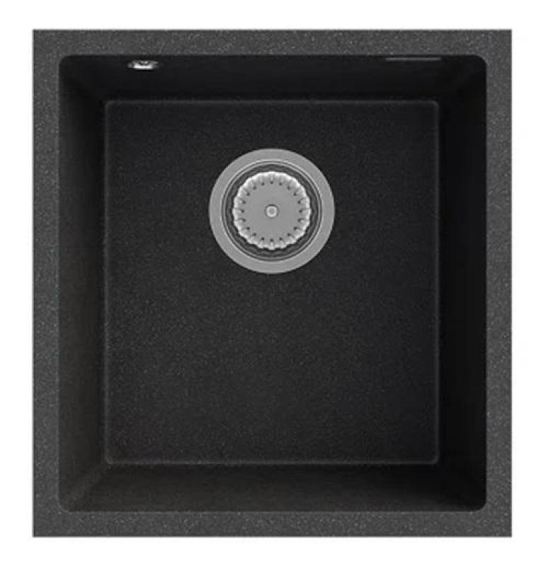 Graniteland Miniva Lavabo in granito look in pietra dura Arduin sottotop 385x410 mm 1208971449