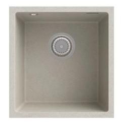 Graniteland Miniva Lavandino in granito Beige da incasso 385x410 mm 1208971451