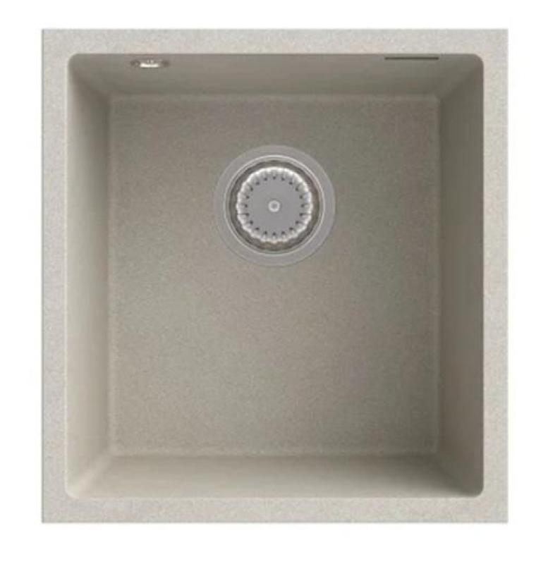 Graniteland Miniva Lavandino in granito Beige da incasso 385x410 mm 1208971451