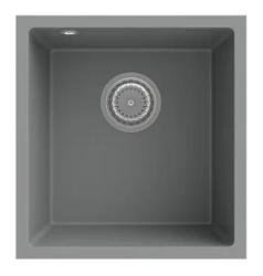 Graniteland Miniva Lavandino in granito grigio sottotop 385x410 cm 1208971453