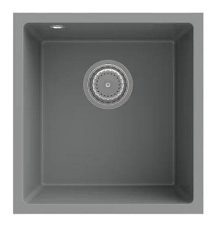 Graniteland Miniva Lavandino in granito grigio sottotop 385x410 cm 1208971453