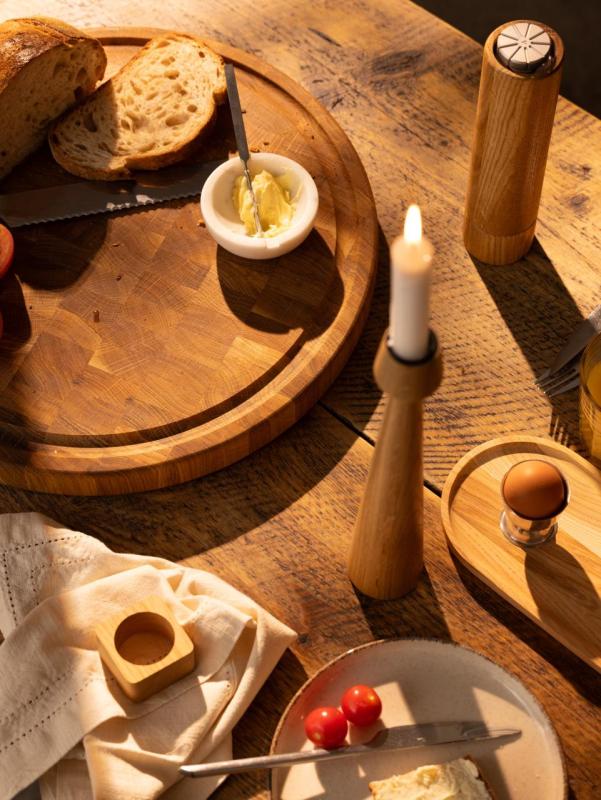 Woodsea Woodstone Oak round - Tavola da taglio rotonda in legno di quercia Ø42cm 1208971525