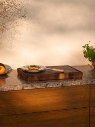 Woodsea Woodstone Noce S - Tagliere in Legno di Noce 40x26cm 1208971529