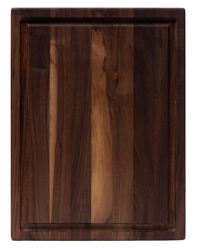 Woodsea Butcher Groove S - Tagliere in Legno di Noce con canale di succo 45x30 cm 1208971534
