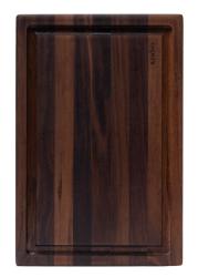 Woodsea Butcher Groove L - Tagliere in legno di noce con canale di succo 60x45 cm 1208971536