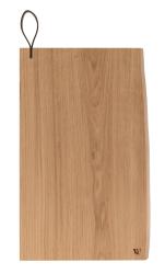 Woodsea Chop-Chop Oak L - Tagliere in rovere 40x24cm con manico in pelle 1208971541