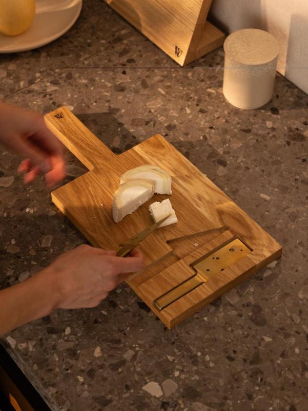 Woodsea Cheese Oak S - Tagliere per Formaggio in Rovere 42x20cm 1208971555
