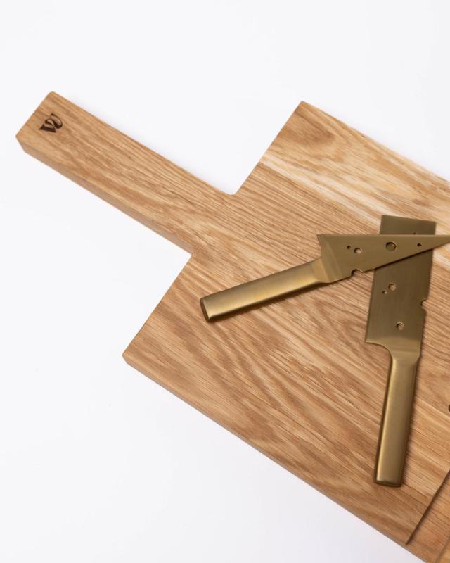Woodsea Cheese Oak S - Tagliere per Formaggio in Rovere 42x20cm 1208971555