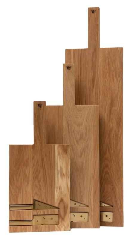 Woodsea Cheese Oak L - Tagliere per Formaggio in Rovere 75x20cm 1208971557