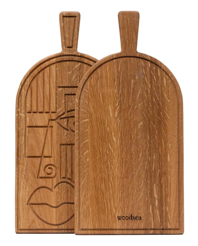 Maschera Woodsea Oak - Tagliere e vassoio in rovere 38x19 cm 1208971562