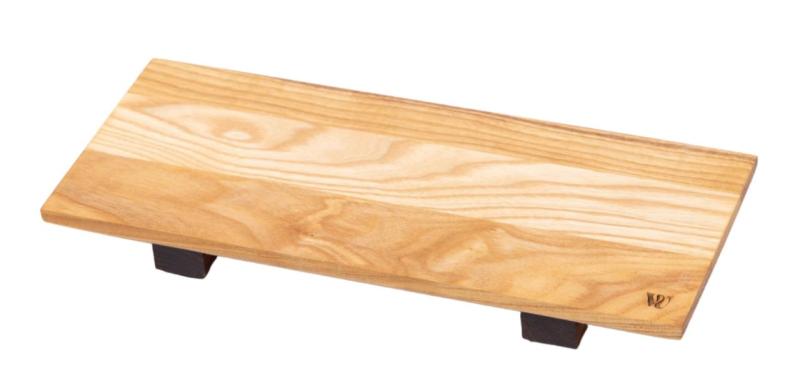 Woodsea Sushi S- Tavola per sushi in legno di frassino con piedini in legno di noce 30x12 cm 1208971584
