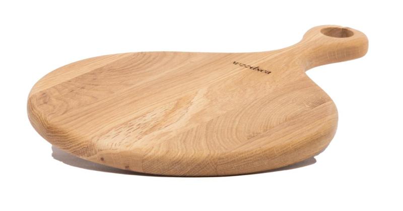 Woodsea Native M - Tavola per pizza in rovere rotonda Ø35x2 cm 1208971612